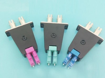 LC公-ST母雙工光纖適配器