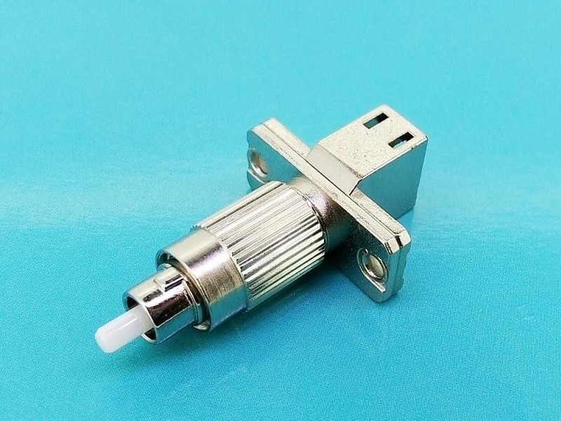 LC母-FC公金屬光纖適配器