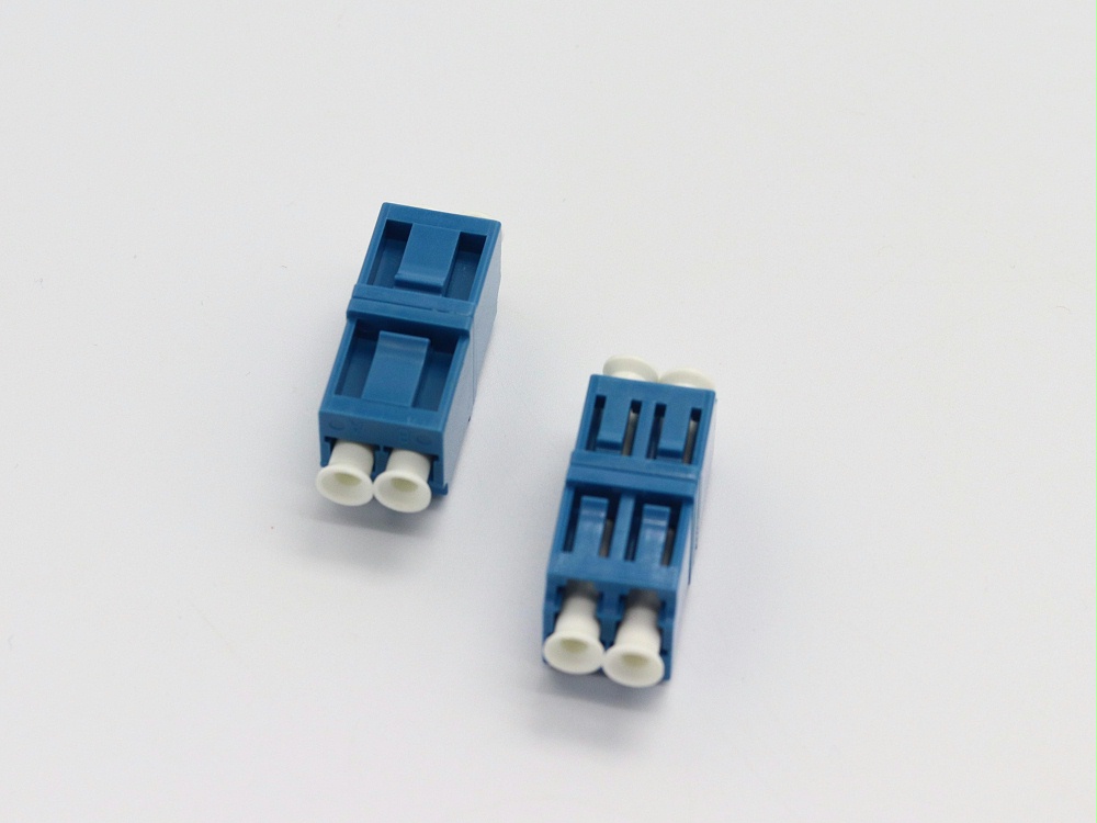 LC SM 雙工 RJ45型 高高型光纖適配器