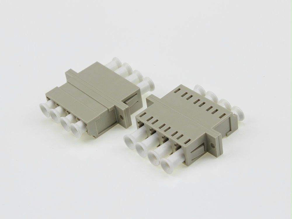 LC PC MM 4C 有耳光纖法蘭盤