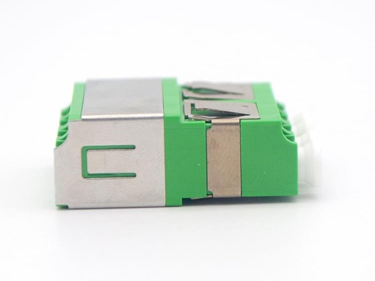 LC APC IS型 四聯(lián)光纖適配器，耦合器