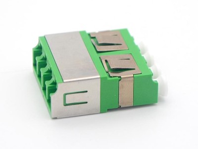 LC APC IS型 四聯(lián)光纖適配器，耦合器