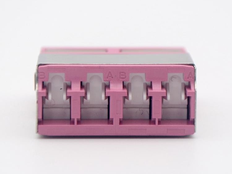 LC OM4 IS型光纖適配器，耦合器