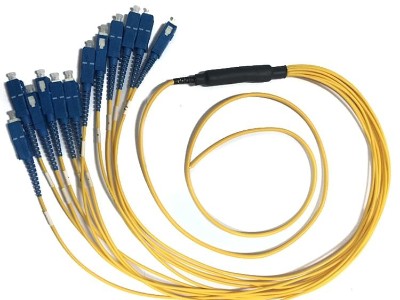 MPO-SC 單模 12芯分支跳線，MPO光纖跳線