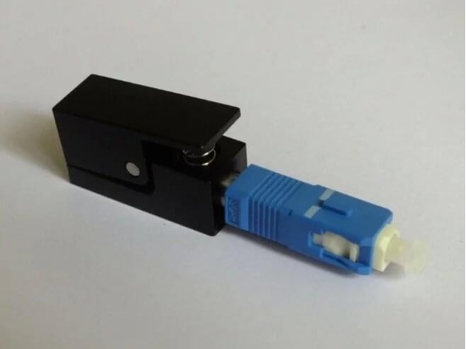 SC 方形 圓形裸纖適配器