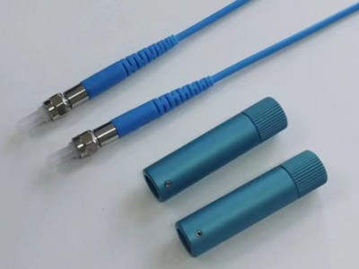 SMA905金屬護套光纖連接器散件藍色銀色