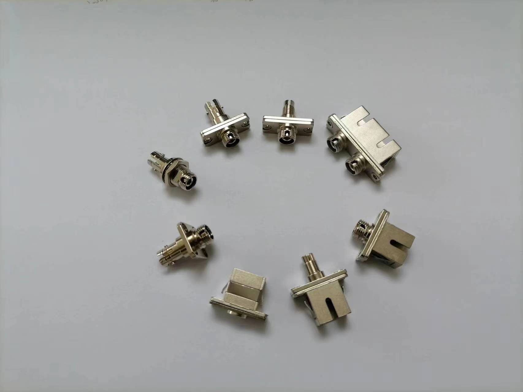 ST方形光纖適配器FC 金屬光纖法蘭