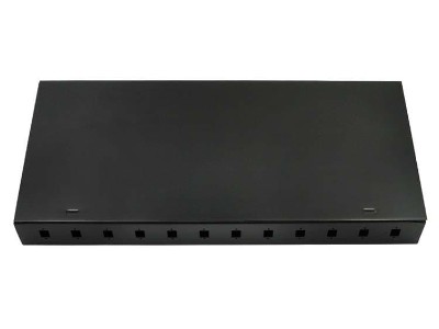 12口 SC接口機架式光纖終端盒