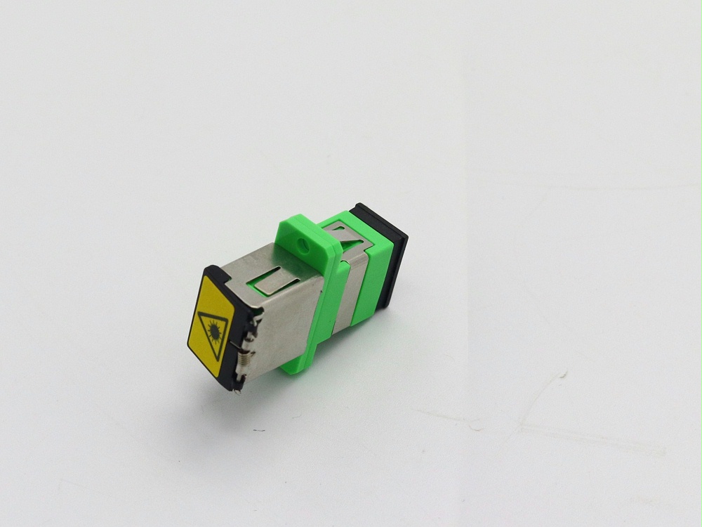 SC APC SM SX 金屬保護蓋 翻蓋適配器