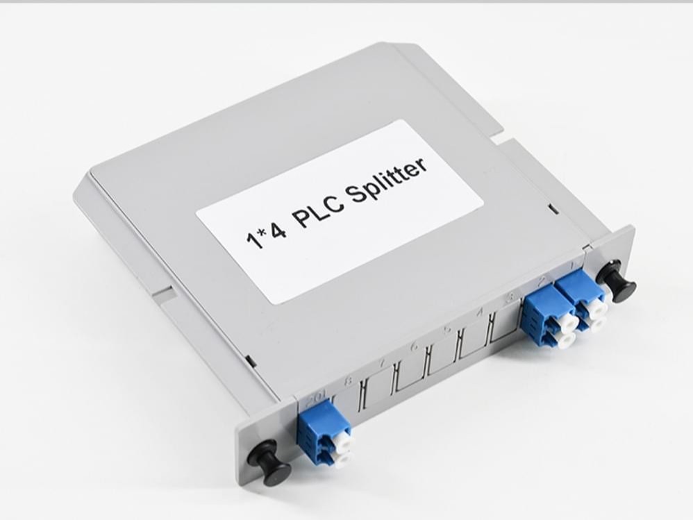 1X4 插片式PLC分路器
