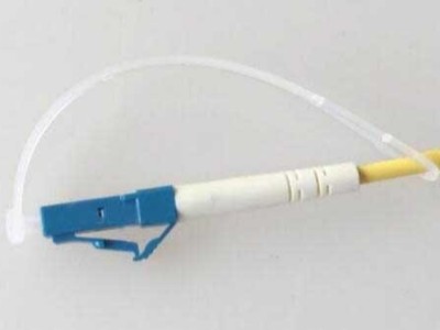 LC 帶柄防塵帽，外置防塵帽，透明夾扣，光纖連接器